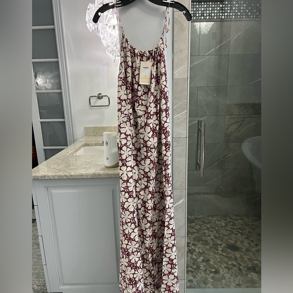 HANNAH ARTWEAR Serena Sleeveless Maxi Halter Dress - Picture 4 of 13